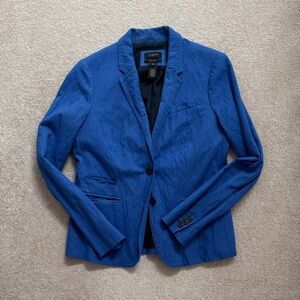 J. Crew Vibrant Blue Women's Blazer